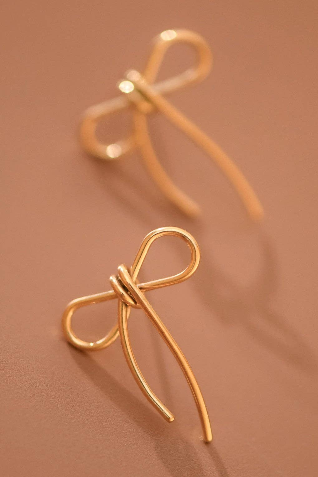 18K Gold Plated Waterproof Stainless Steel Stud Earrings - 7771: S0OX3T7771
