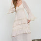Ruffle and Lace Tiered Dress