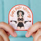 Girl Riot Society Die Cut Sticker - Dale: Light