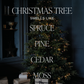 Christmas Tree Candle