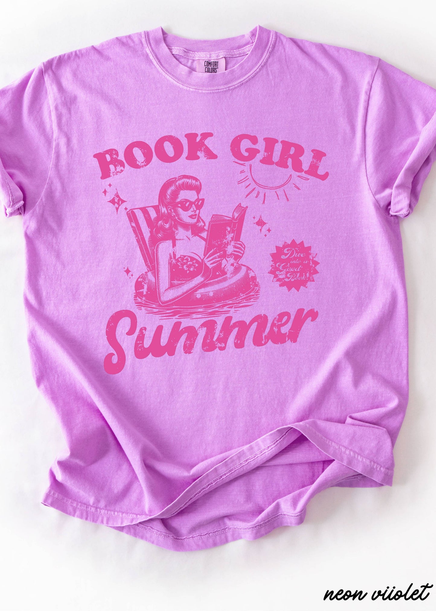 Book Girl Summer Tee