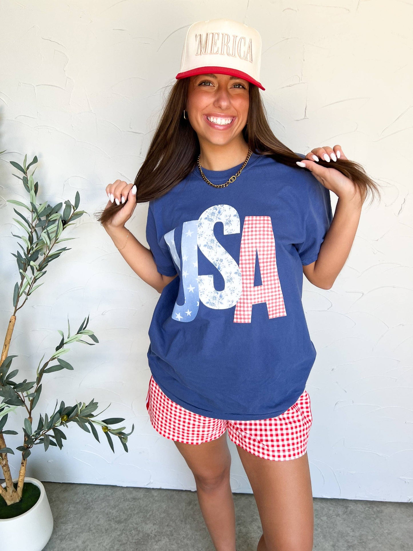 USA Pattern Tee