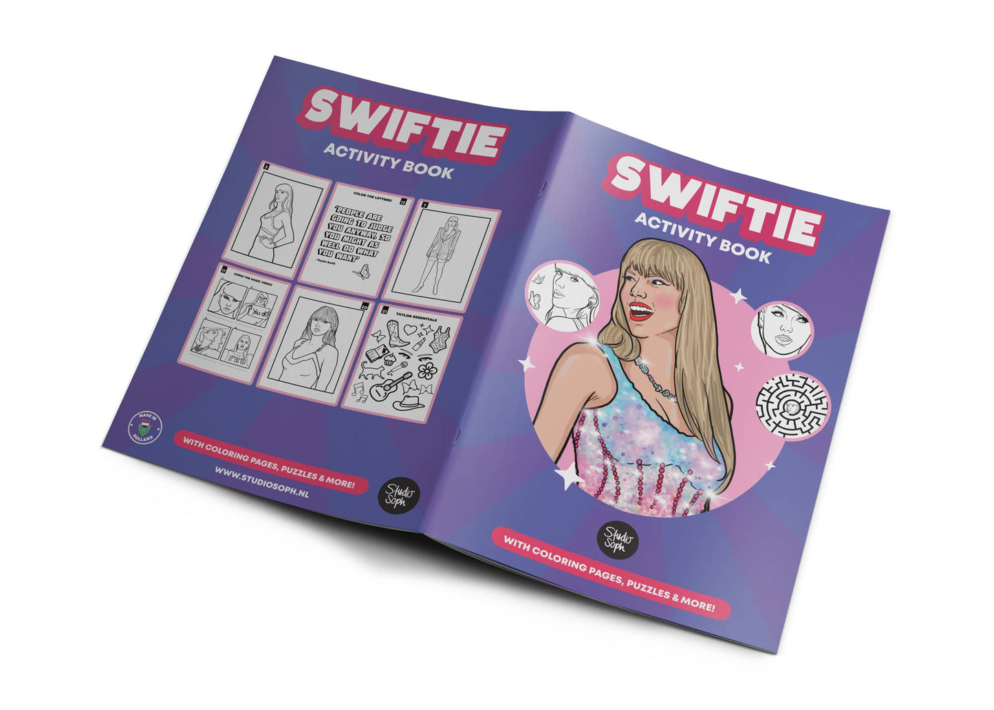 Taylor Swiftie Activity Book