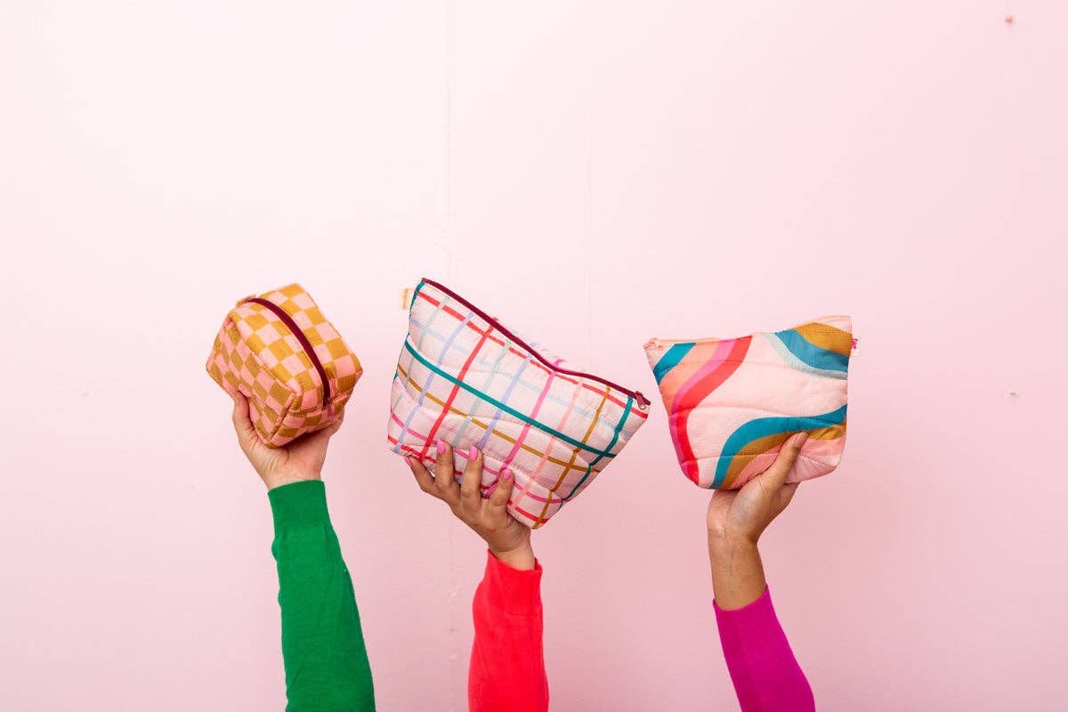Puffy Rainbow Pouch