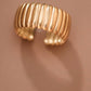 18K Gold Plated Waterproof Stainless Steel Ring - 7884: S0OX3T7884