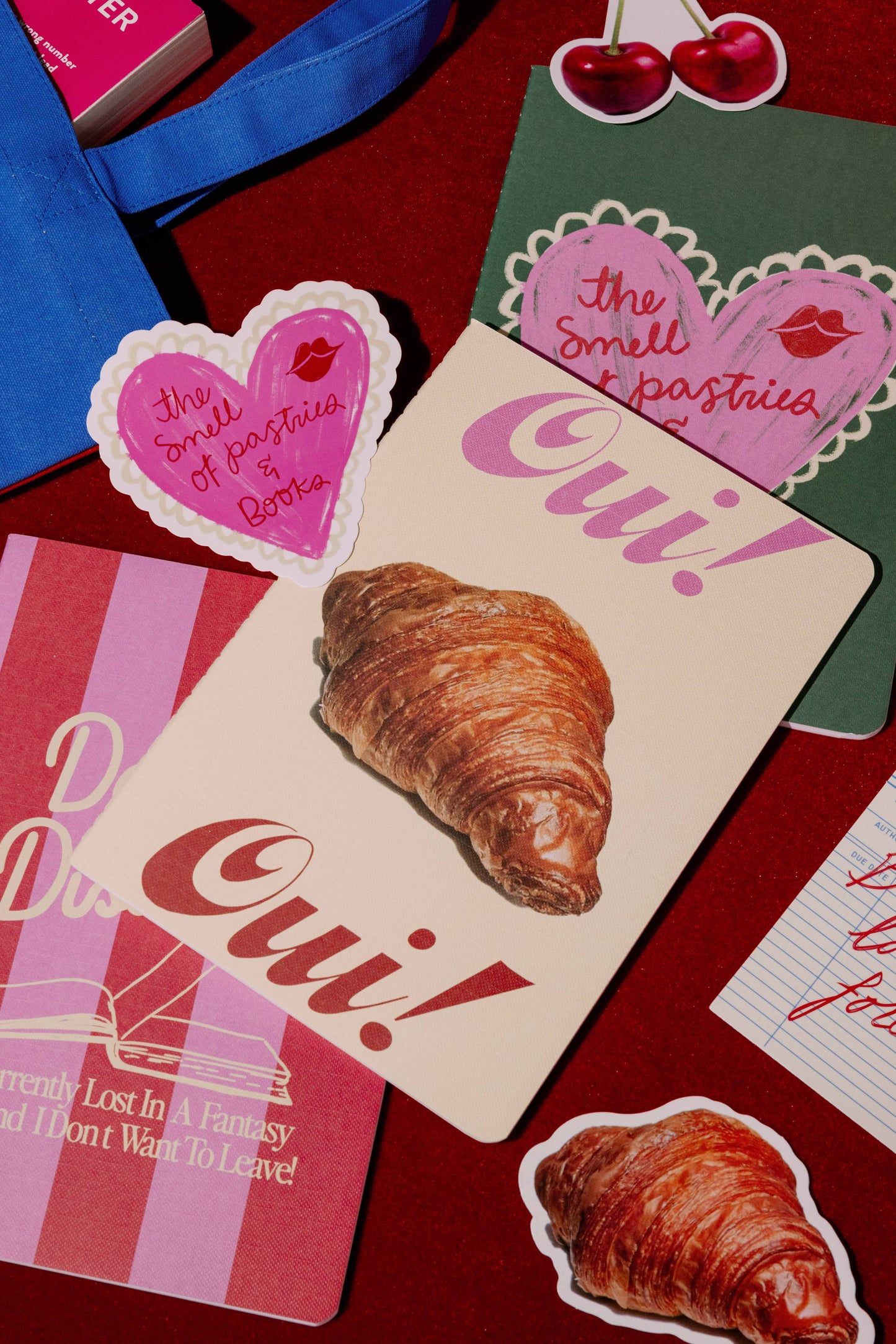 Stick with It! Big Vinyl Stickers, Pastries and Books