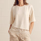 Lace Trim Knit Top