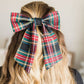 Tartan Christmas Plaid Bow