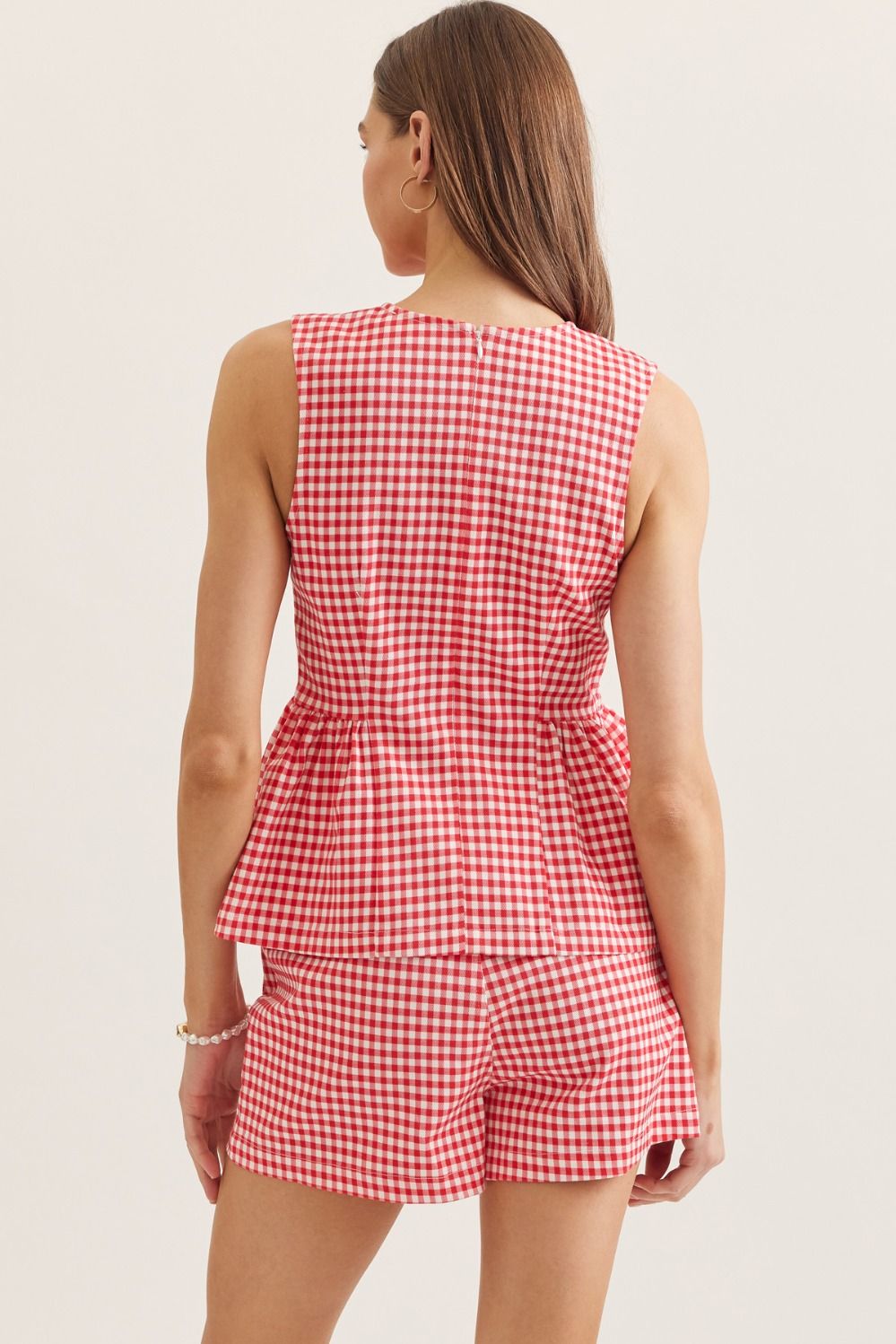 Gingham Set - Red