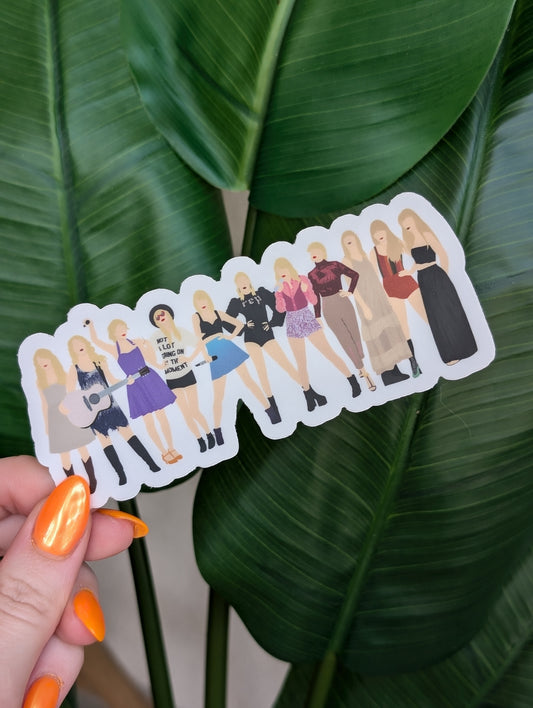 Taylor Swift Eras Sticker