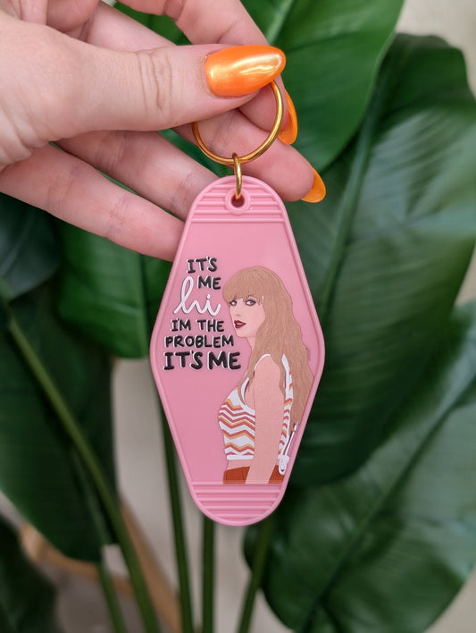 Taylor Swift Anti-Hero Motel Keychain