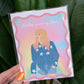 Wavy Die Cut TS Lover Notecard