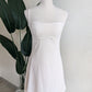 Sweetheart Athletic Dress Cream