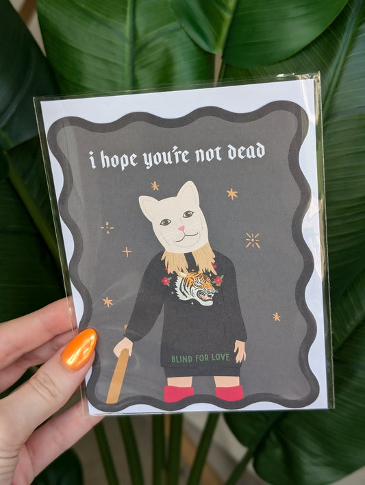 Wavy Die Cut TS Reputation Notecard