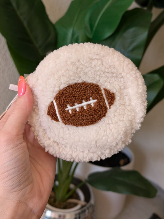 Football Teddy Pouch