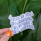 Emotional Support Iced Coffee Sticker