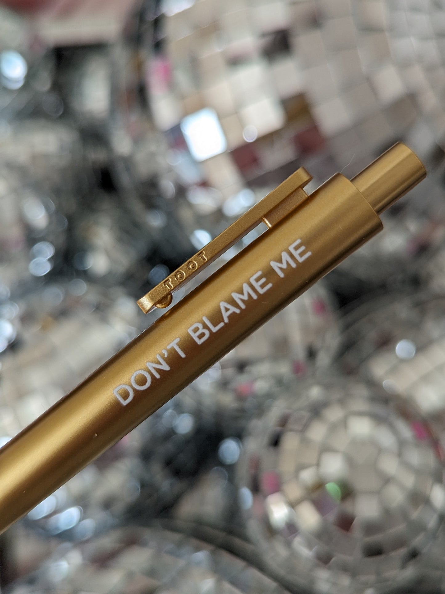 Don't Blame Me Gel Pen