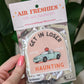 Get In Loser Halloween Car Air Freshener
