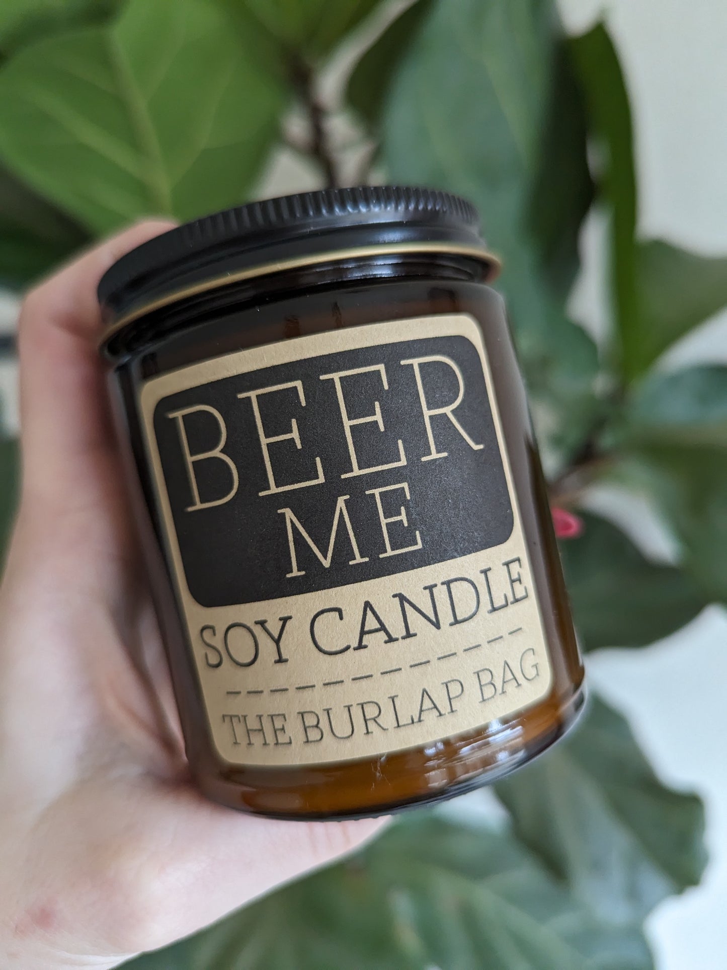 Beer Me Candle