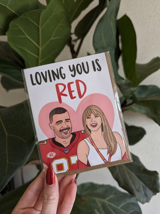 Taylor and Travis Love Card
