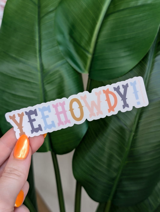 Yeehowdy! Sticker