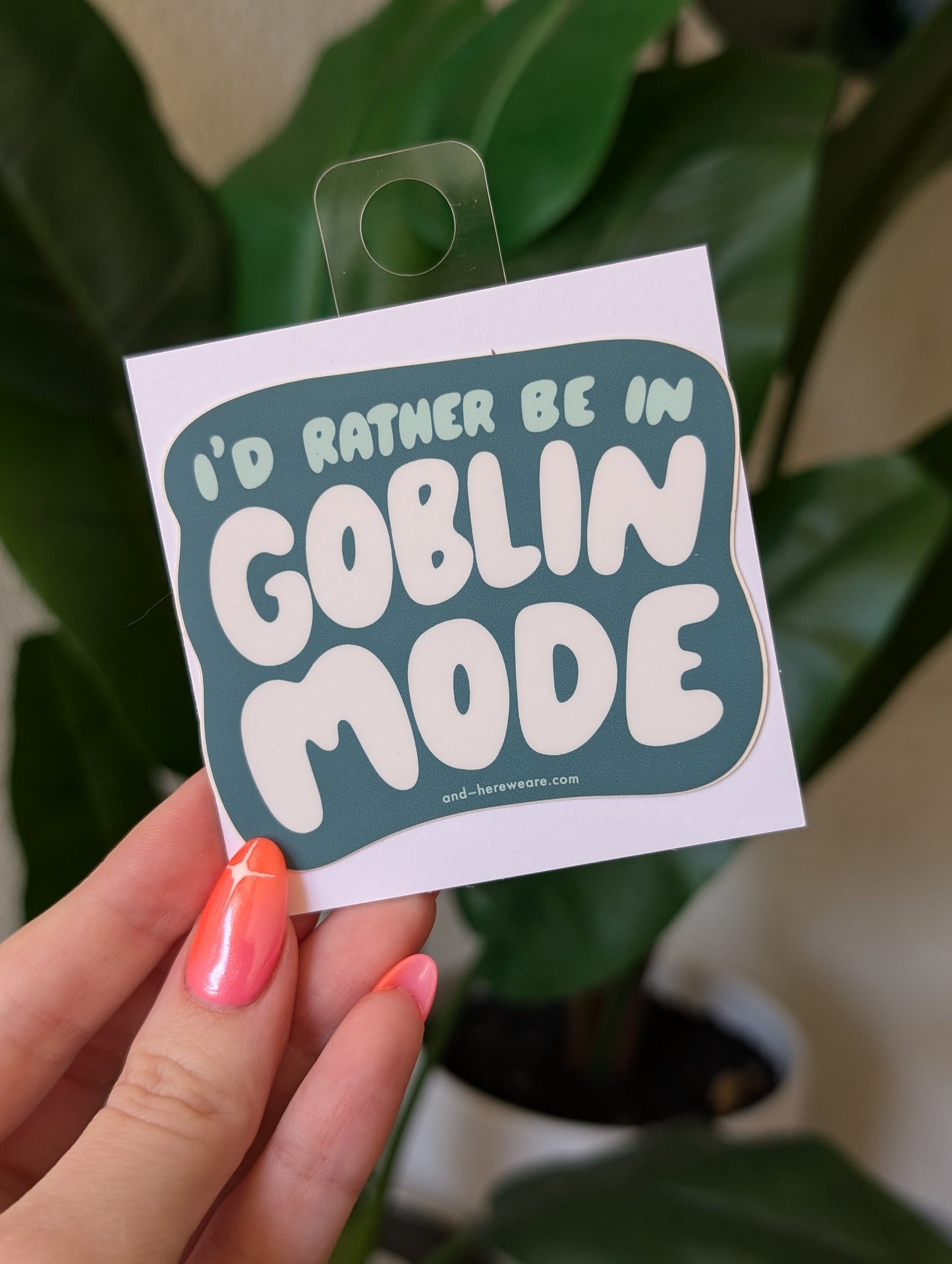 Goblin Mode Sticker