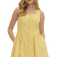 Yellow Gingham Dress