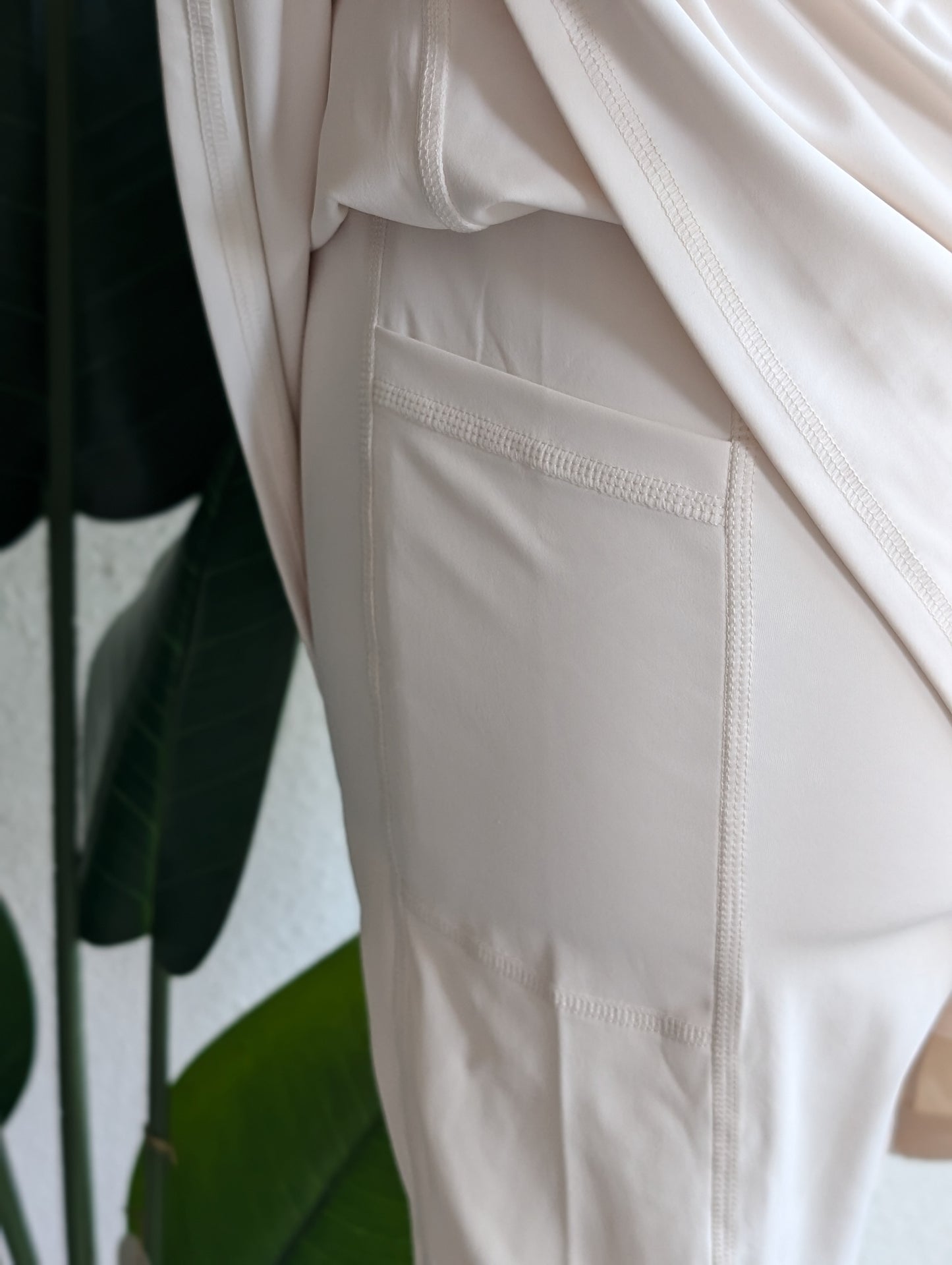 Sweetheart Athletic Dress Cream