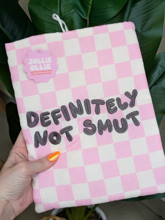 Definitely Not Smut Book Sleeve