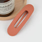 Orange Barette Hair Clip
