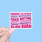 Book Tropes Sticker