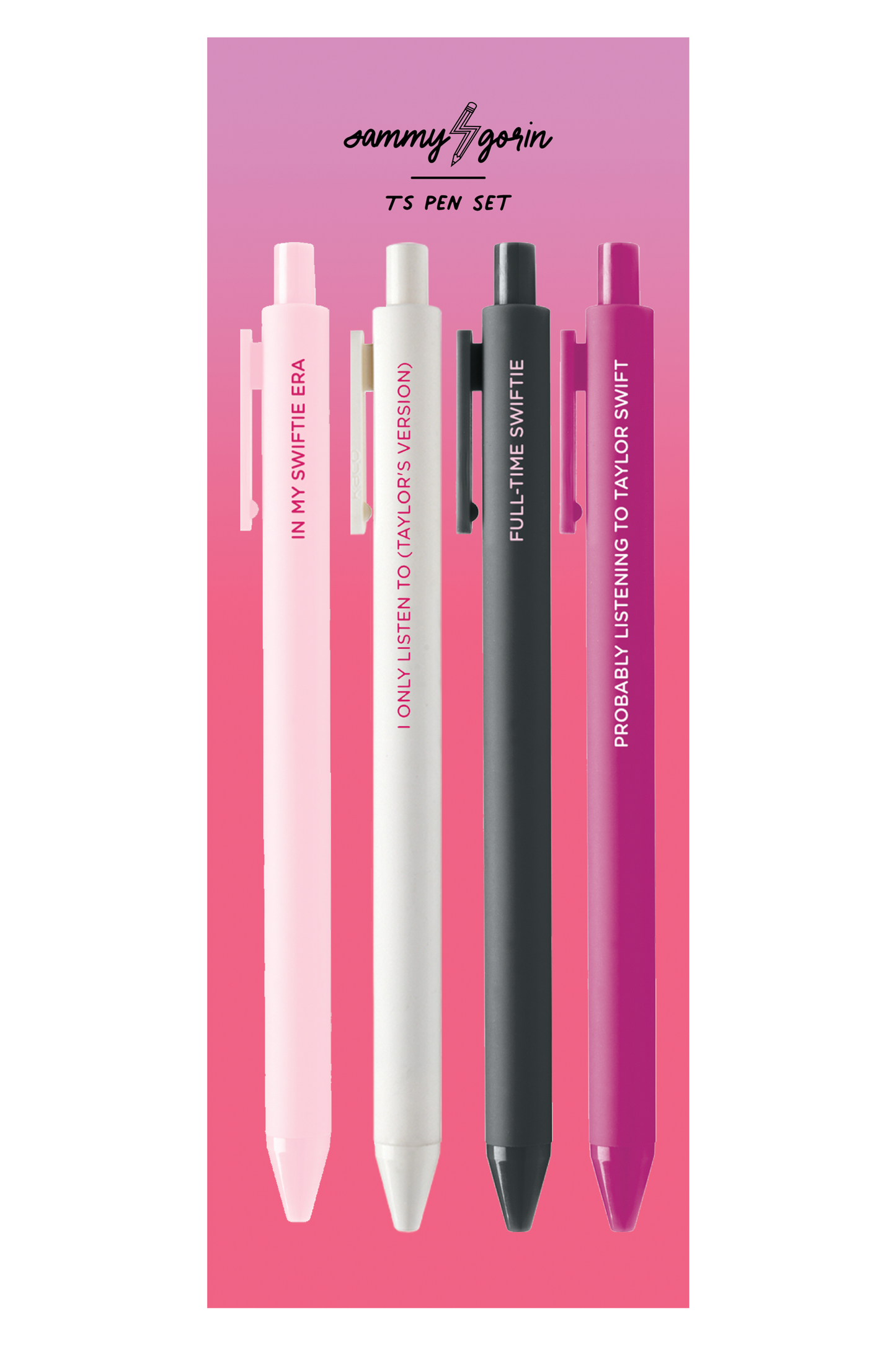 Swiftie Pink Pen Set