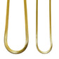 Gold Herringbone Necklace