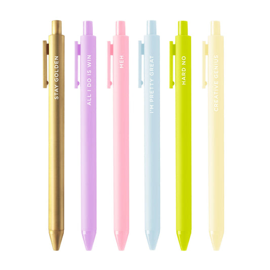 Jotter Sets - 6 pack: All I Do Is Win