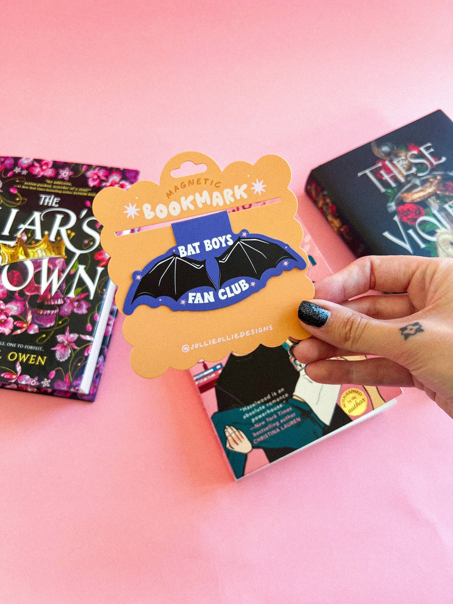 Bat Boys Fan Club Magnetic Bookmark